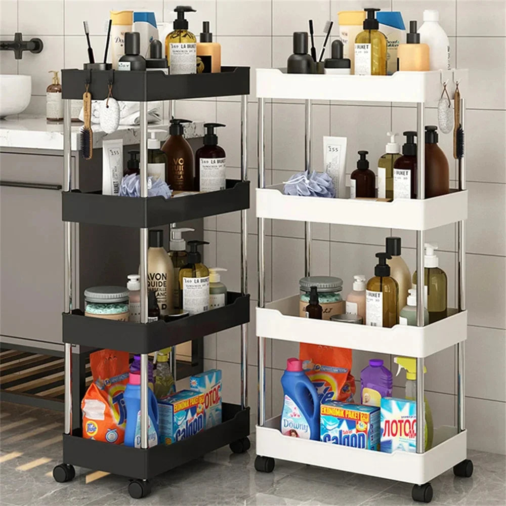 Shelf Actual Convenient Strong Easy Move Versatile Small Space Organizer Storage Rack Kitchen Bathroom Organizers Storage Car